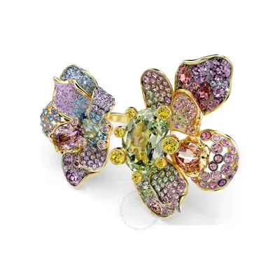 Swarovski Idyllia Mixed Cuts Flower Ring