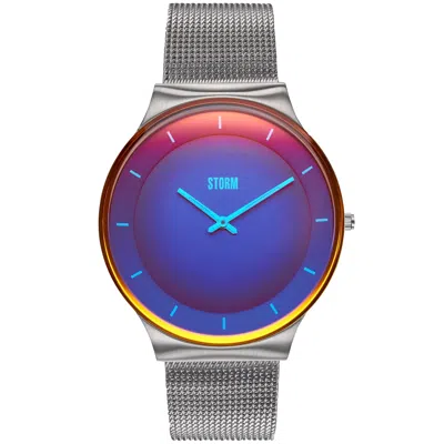 Storm Men's Silver / Blue / Red Pylo Blue
