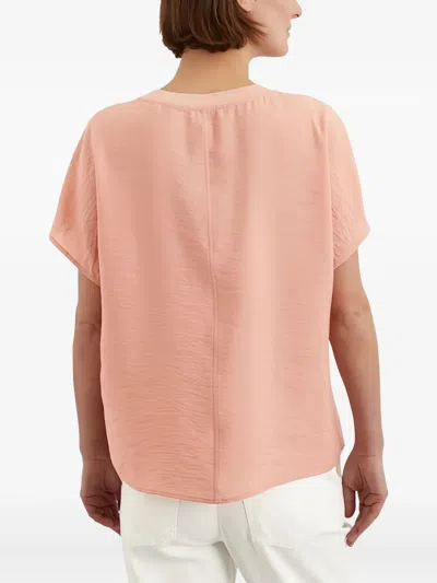 Marc O'polo Short-sleeve Top In Pink