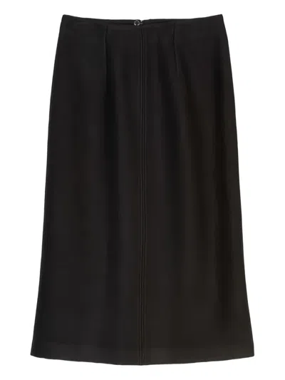 Marc O'polo High-waisted Pencil Skirt In Black