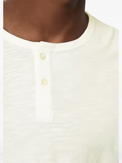 Marc O'polo Henley Short-sleeves T-shirt In White