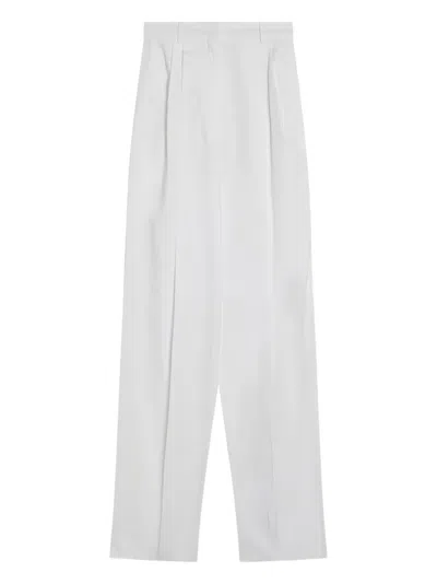 Sportmax Cotton Straight-leg Trousers