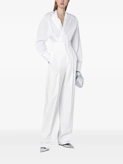 Sportmax Cotton Straight-leg Trousers