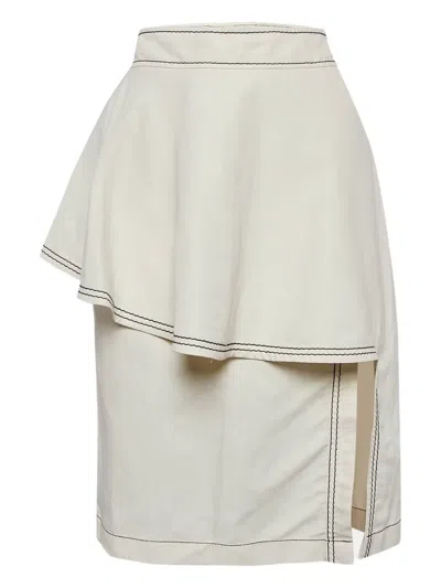 Pre-owned Stella Mccartney Asymmetrical Ruffle Skirt