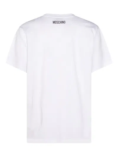 Moschino Teacup-print T-shirt In White