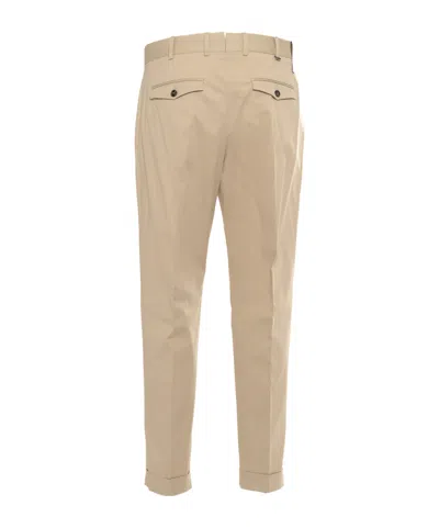 Pt01 Belt Loop Casual Pants In Neutral