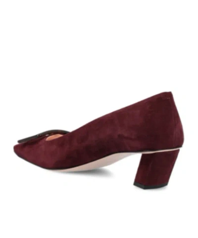Roger Vivier Square-toe Slip-on Pumps