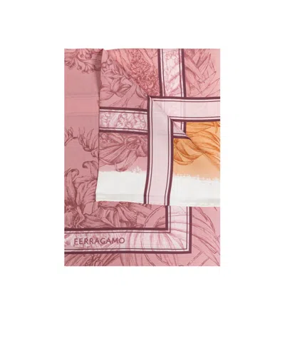 Ferragamo Printed Silk Scarf