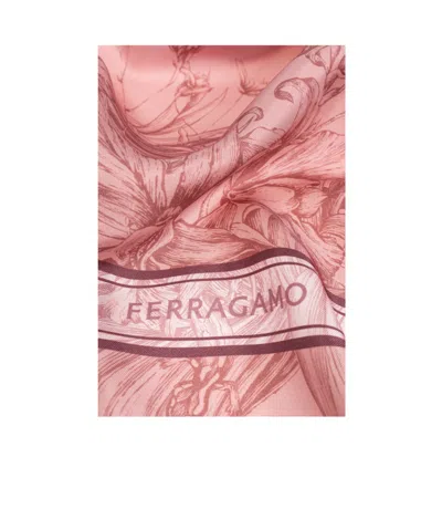 Ferragamo Printed Silk Scarf