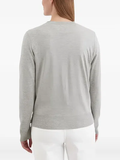 Marc O'polo Button-up Cardigan In Gray