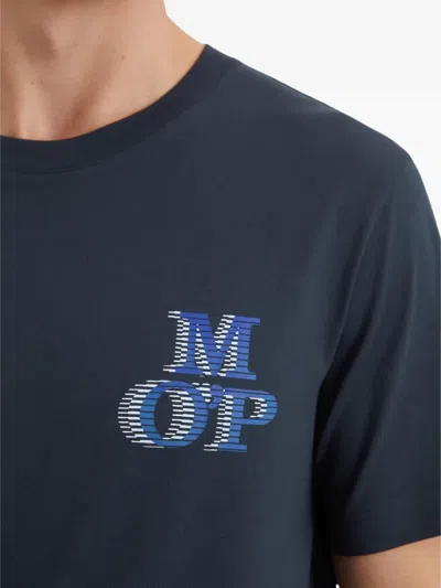 Marc O'polo Logo-print T-shirt In Blue