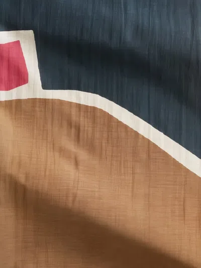 Marc O'polo Abstract Pattern Scarf