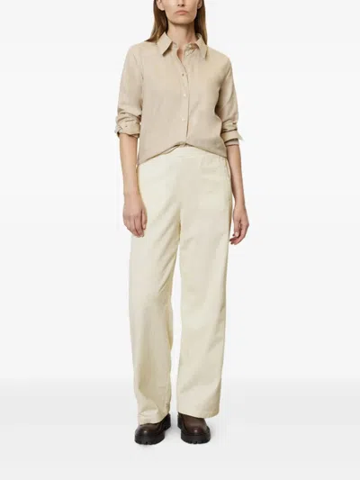 Marc O'polo Button-up Long-sleeve Shirt In Neutral