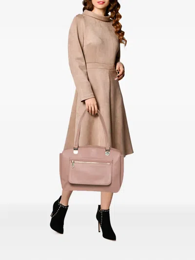 Pre-owned Dkny Vintage Leather Tote Bag