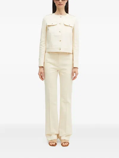 Kenzo Cotton Collarless Jacket