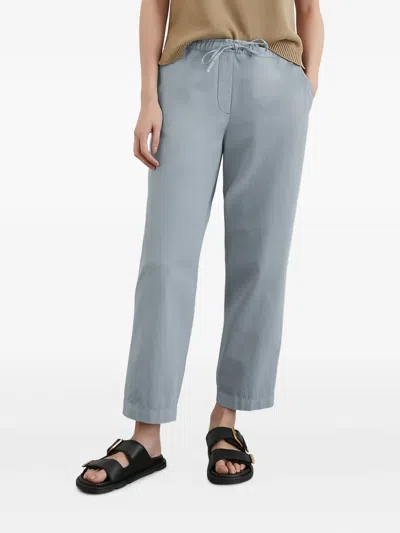 Marc O'polo Drawstring-waist Trousers In Gray