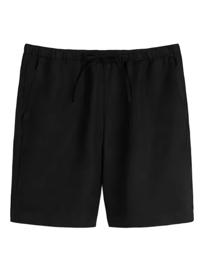 Marc O'polo Drawstring-waist Shorts In Black