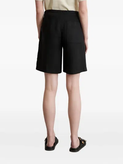 Marc O'polo Drawstring-waist Shorts In Black