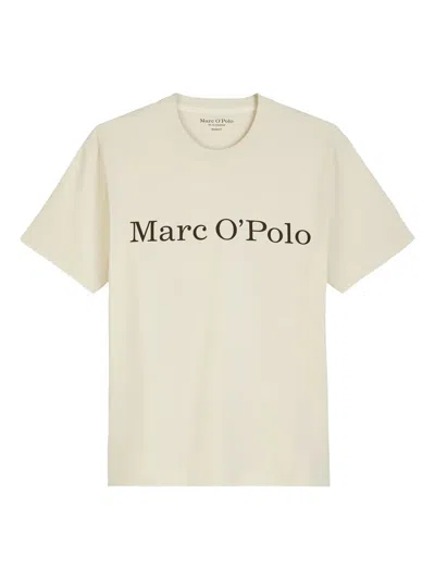 Marc O'polo Logo-print T-shirt In Neutral