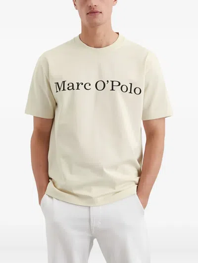Marc O'polo Logo-print T-shirt In Neutral