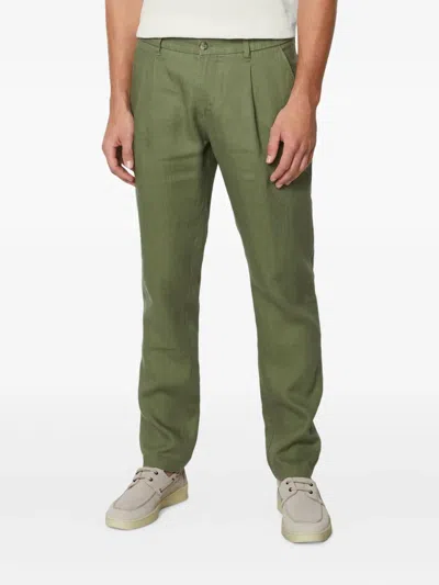 Marc O'polo Dart-detail Chino Trousers In Green