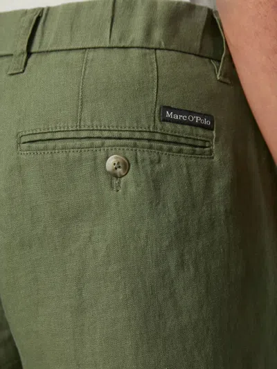 Marc O'polo Dart-detail Chino Trousers In Green