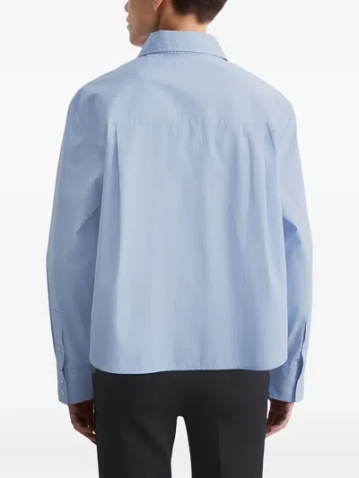 Marc O'polo Cotton Shirt In Blue