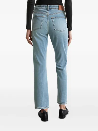 Marc O'polo Logo-patch Jeans In Blue