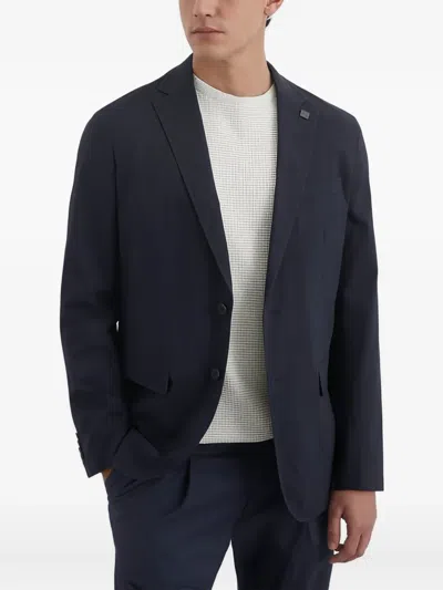 Marc O'polo Single-breasted Blazer In Blue