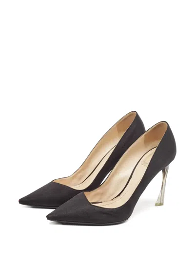 Pre-owned Dior 105mm Pointed-toe Clear-heel Pumps