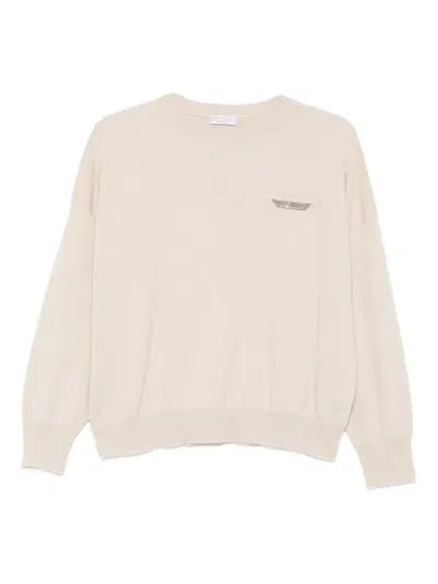 Brunello Cucinelli Monili-embellished Sweater