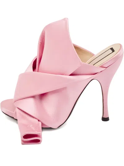 Pre-owned N°21 120mm Leather Heeled Mules