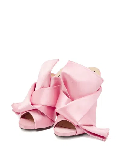 Pre-owned N°21 120mm Leather Heeled Mules