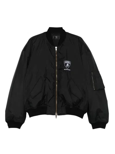 Balenciaga Nylon Lamborghini Bomber Jacket