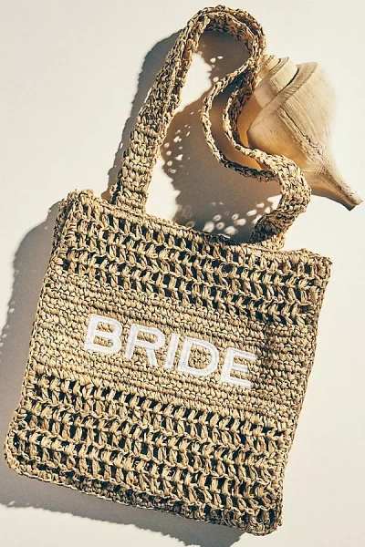 Unreal Fur Ruf By  Bride Straw Bag