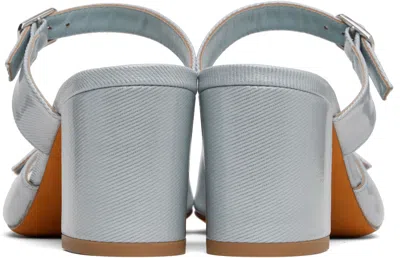 Maryam Nassir Zadeh Blue Una Heeled Sandals