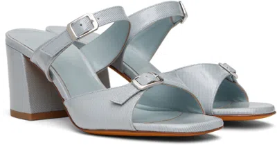 Maryam Nassir Zadeh Blue Una Heeled Sandals