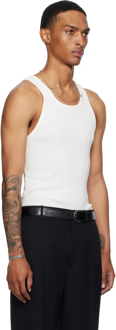 Willy Chavarria White Under Tank Top