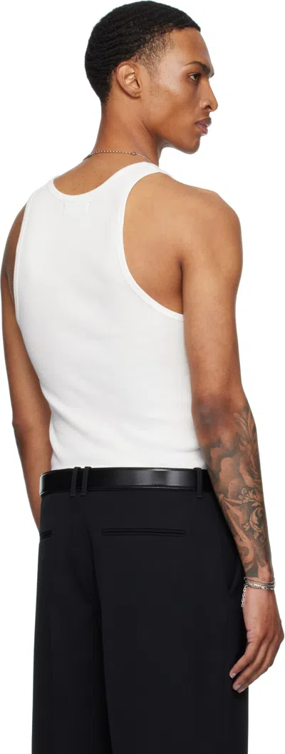 Willy Chavarria White Under Tank Top