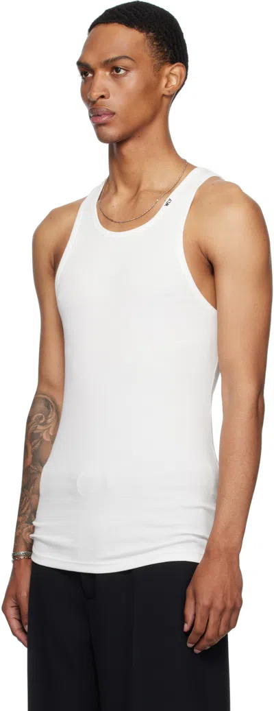 Willy Chavarria White Under Tank Top