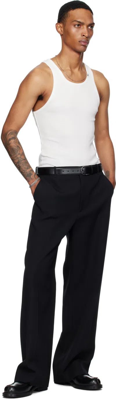 Willy Chavarria White Under Tank Top