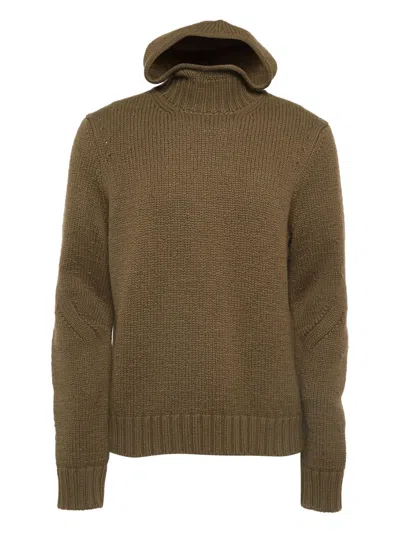 Pre-owned Bottega Veneta Wool-blend Hoodie