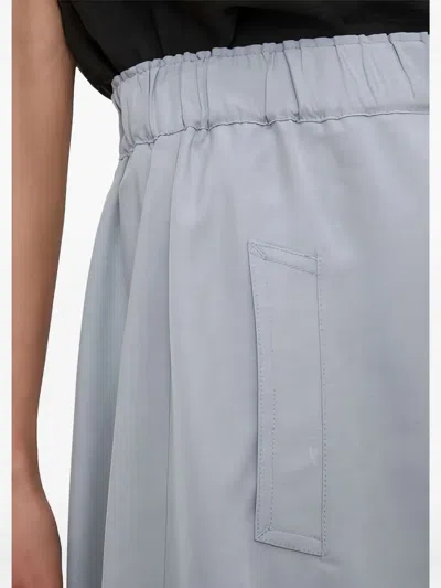 Marc O'polo Elasticated-waist Skirt In Gray