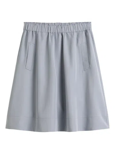 Marc O'polo Elasticated-waist Skirt In Gray