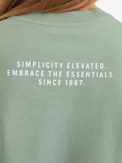 Marc O'polo Logo-print Short-sleeve T-shirt In Green