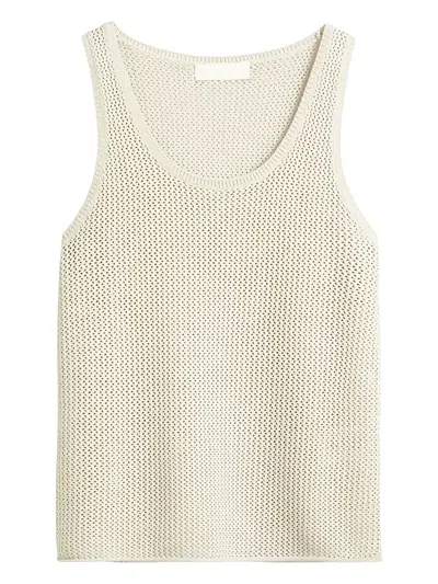 Marc O'polo Knitted Sleeveless Top In Neutral