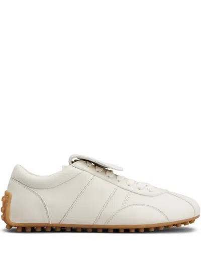 Tod's Panelled Sneakers In White