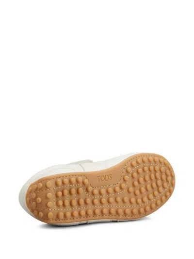 Tod's Panelled Sneakers In White