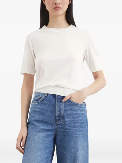 Marc O'polo Short-sleeve T-shirt In White