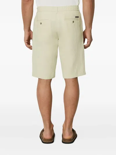 Marc O'polo Linen Shorts In Neutral